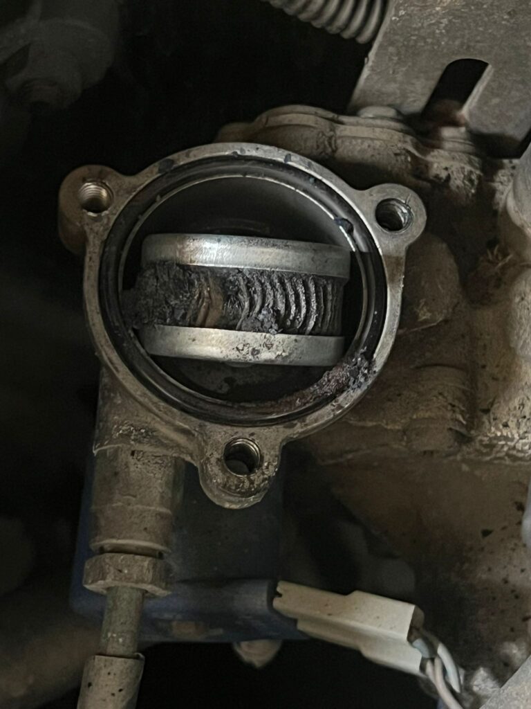 Filtru GPL colmatat - filtru de gaz pentru instalații GPL înfundat cu impurități